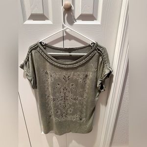 🤍Miss Me embellished top💚